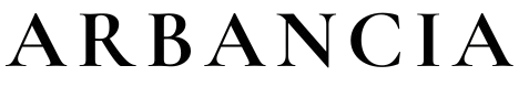 Black 'ARBANCIA' text on a white background